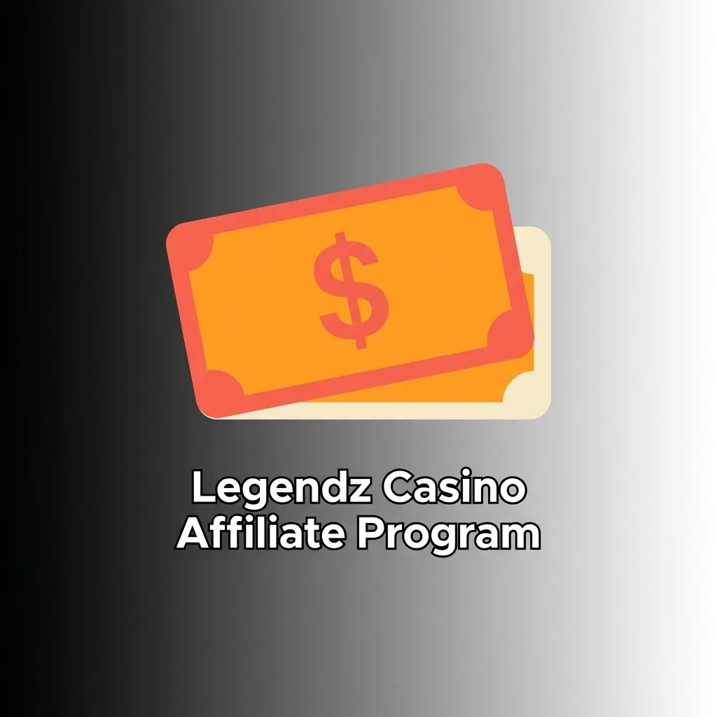 Legendz Casino affiliate program dashboard showing revenue tracking, commission structures, and promotional tools for partners