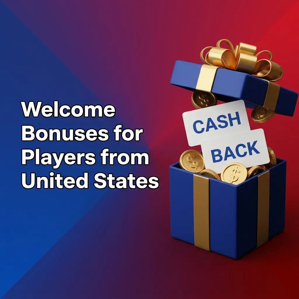 Legendz Casino welcome bonus for US players showing 100% deposit match up to 1000 USD with 35x wagering requirement